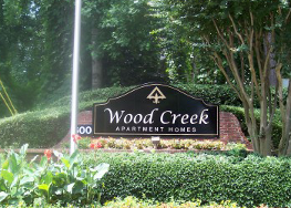 Wood Creek Sign