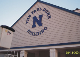 The Paul Duke Building N Sign