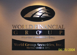 World Financial Group Sign