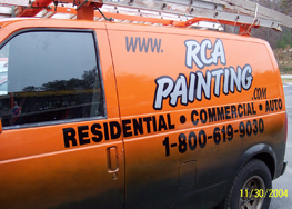 RCA Painting Lettering
