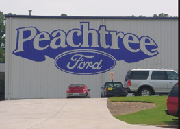 Peachtree Ford Sign